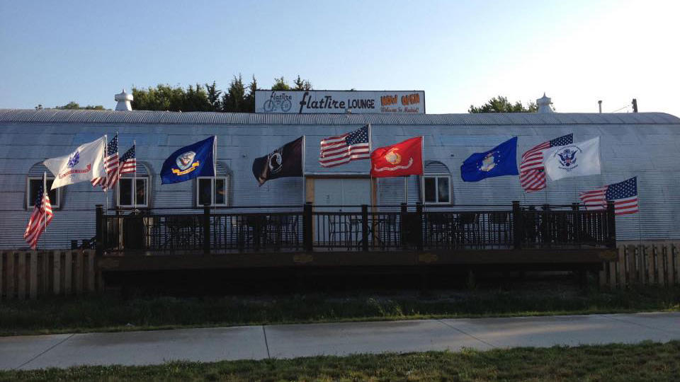 Flat Tire Lounge in Madrid, Iowa National Trust for Historic Preservation