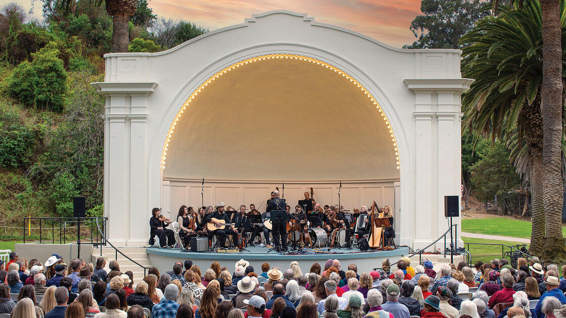 Santa Barbara Band Shell The Plaza del Mar Band Shell in Santa Barbara Gets a Long-Awaited ...
